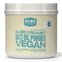 BuBS Nabal MCT Powder Oil - Premium MCT Oil & Keto Coffee Creamer - Vegan & Paleo Friendly - Heally Coconut Fats + Low Carb - Dairy- Free Energy Source for Shakes, Smoothies & Baking (10,6 oz)