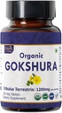 Gokshura 120 Tablets 126; Tribulus Terrestris (Gokshura) 124; USDA Organik yang bersertifikat 124; Mendukung Kebal dan Kekuatan 124; Organik dan Alami 120tab