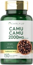 Carlyle Camu Camu dengan Vitamin C 124; 2000mg 124; 150 Capsules 14; Herb Extract Suplement = 124; Myrciaria Dubia 124; Non-GMO dan Gluten Free