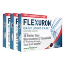 Presentasi Kemurnian Flexuron Bersama Formula 3X Lebih Baik dari Glucosamin dan Chondroitin - Mulai Bekerja hanya dalam 7 Hari - Krill Oil, Low Molekular Berat Acid Hyalanthin, 30 Count (3)