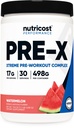 Nuttricost Pre- Workout, Watermelon, 30 Servis, Vegetarian, Non- GMO dan Gluten Free (Pre-X)