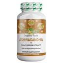 Veda Ashwagandha Suplemen, 1500mg - Ashwagandha Capsules with Black Pepper Extract - Dibuat dari Murni 100% Organic Ashwagandha Root - Mood Supplemen & Energi, 120 Veggie