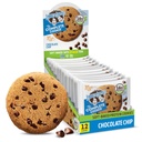 Lenny & Larry 's The Complete Cookie, Chocolate Chip, Soft Baked, 16g Plant Protein, Vegan, Non-GMO, 4 Ounce Cookie (Paket 12)