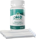 PH-D Feminine Health Support - Borid Acid Starter Bundle - pH-D Boric Acid Vaginal Suppotitor 24 Count dan 5 Vaginal Suppositor Applicators