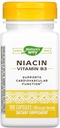 Niasin, Vitamin B3, 100 mg, 100 Kapsul, Jalan Alam