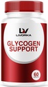 1 Pack - Glycogen Dukungan, Glycogen Control Advanced Formula, Glycogen Capsules, Glycogen Fix dengan Ingreations Powerful, 30 Capsules Per Bottle selama 30 Hari