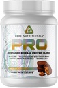 Core Nutronionals Pro Substained Whey Protein Blend 124; with Digetical Enzymes 12.4; 25g Protein, 2g Carbs 124; No Fillers 124; 2 Pound (Chocolate Peanut Butter Cup)