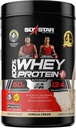 Whiy Protein Powder + Imune Dukung: Enam Bintang Whey Protein Plus 124; Whiy Protein Isolasi & Peptides + Muscle Builder; Lean Protein Powder untuk Muscle Gain & Recovery 124; Vanilla, 2 Lbs