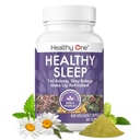 Sehat Tidur - 10 REM Industri Ingreasi - Mendukung Semua Stages of Deep Rest - Tidak Bisa Tidur - Melonalin - Valerian - Chamomile - Theanine - GABA - Hops - Lemon Balm - 120 Count