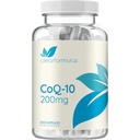 Bersihkan Formula Absorpsi Cepat CoQ10 200mg - Koenzim Q10 Powerantioksidant untuk Energi Jantung dan Penuaan Dukungan - Tinggi Stability CoQ10 Ubiquinone Capsules - Dibuat dalam CGMP US Lab