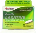 Suplai Laxodel Bisasetil 124; USP 10mg untuk Relief Cepat, Konstitasi Lembut 124; Komen- Berbentuk, Paket 16 Suppotory