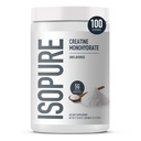 Isopure 100% Pure Creatine Monohydrate powder, Sugar Free, Unhafeared, 5g Creatine Monohydrate Per Serving, 1.1 Lbs, 100 Pelayan (Packaging May Wary)