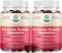 Keseimbangan Hormone untuk Wanita Gummies dari All Ages - PMS Suplemen Dukungan untuk Perempuan untuk Regulate Menstrual Siklus & Hormonal Menopause & Mood Swings dengan Vitamin B6 & Dong Quai - 60 Chews - 2 pack