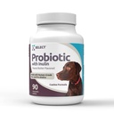 K9 Pilih Probiotic for Dogs, dengan Inulin - 90 Chewable Tablet - Mendukung Diffilleous Distraffic and Nutrient Absorpsi - Progories and Digetical Enzymes - Propoles for Dogs Digetical Health