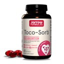 Jarrow Formulas ® Toco-Sorb Cardiovaskular Kesehatan dan Fungsi Otak Dukungan, Absorpsi Tinggi Formula, Tocotrienol Kompleks Tocosherol - dan Vitamin E, 60 Softgels, 30 Hari Supply