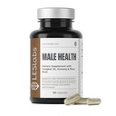 LES Labs Pria Kesehatan - Enhance Produksi Hormone, Kekuatan & Vitalitas, Drive & Endurance - Tongkat Ali, Ginseng, Maca & Boron - Supplemen Non-GMO - 60 Capsules