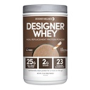 Designer Wellness, Designer Whey Protein Meal Replacement Popper, Organic Superfood Complex Carbs, Vitamin, Mineral, Gluten- Free, Milk Chocolate, 1.72 Pound