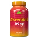 Resveratrol 1000mg oleh Alfa Vitamin - kuat Antioksidan, membantu mencegah kerusakan sel - Pendukung Fungsi Otak, Kesehatan Kardiovaskular, Metabolisme, efek antioksidasi - 60 Capsules