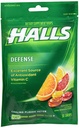 Halls Defense Vitamin C Assorted Citrus Suplement Drops - 30 Drops