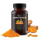 UpWellness Golden Revive + Joint Supplement Featuring Turmeric with Black Pepper, Quercetin, and Magnesium- Turmeric Boswellia Supplemen - 6 Active Ingreations for Joint Care - 60 Capsules