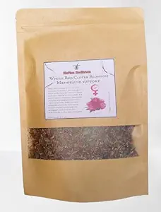 Suplemen Radiance Herbal - Red Clover Blossoms, 1 oz, Menopause Dukungan, Pembangkit, Powder, Single Bottle, Hot Flashes, Cardiovascular & Bone Health