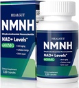 Dukungan NMNH Alternatif NAD +: 600mg NMNH Suplemen, 120 NMNHH Kapsul