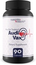 Support Max Ear Audi Vax - Ear Health Suppplement - Propiness Inner Ear & Middle Ear Health Heat Flow - Bantuan mengurangi Loss & Ear Ringing - Dukung Fungsi Auditory Sehat