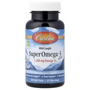 Carlson - Super Omega- 3 Gems, 1200 mg Omega- 3s, Wild Caught, Sustably Soft Ogel, 50 buah lembut