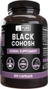 Murni Asli lngrediens Black Cohosh (365 Capsules) No Magnesium Atau Kare Fillers, Always Pure, Lab Verified