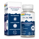 SOLARAY Ashwagandha Capsules 18X Absorpsi - Ashwagandha Root dan Leaf Extract 240 mg - Occational Stress Relief and Mood Suppplemen - Vegan, Jaminan 60- Day - 30 Hamba, 30 VexCaps
