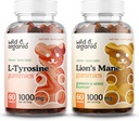Wild & Organic L-Tyrosine Gummies & Lion 's Mane Gummies