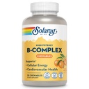 SOLARAY Vitamin B-Complex 250mg Natural Orange Flavor 14; Heally Hair, Skin, Immune Fungsi & Metabolisme Dukung 124; Lab Diverifikasi 124; 50 Chewables