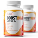BoostNow 14- in- 1 Hamilune Dukung Kapsul - Enhanced with Vitamin C, D-3, Zinc, EpiCor, Elderberry & More - 90 Count