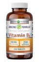 Amazing Formulas Vitamin B6 Supplement 126; 100 Mg per Serving 124; Tablet 134; Non-GMO 124; Gluten- Free 124; Dibuat di USA (1 Pack, 250 Count)