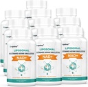 Organbasi Lipomal NAD + Suplemen 500 mg, Absorpsi Tinggi, Boost NAD + dengan TMG 250 mg, Actual NAD Plus More Efisien Dari Nicotinamide Riboside, Dukungan Energi Cellular, Anging sehat 124; 600 Softgeels