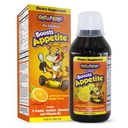 GirafKids Appetite Booster Syrup untuk Anak-anak Umur 4 +, 8 Fl Oz - Vitamin untuk Anak-anak, Orange Flavor - Promoses Palet Sehat & Energi