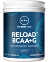 MRM BCAA + G RELOAD Post - Pemulihan Kerja - Lemon, 840g - 60 Servings Per Container