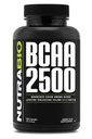 NutraBio - BCAA 2500 - Branched Chain Acids Amino - Dukung Perkembangan Muscle Baru dan Prevent Muscle Breakdown - 250 Capsules