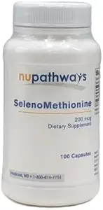 SelenoMethionine 100 Capsules berisi 200 mcg biotersedia Selenium per Kapsul.