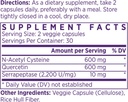 NAOMI NAC 600mg dengan Quercetin untuk Imune dan Respiratory Dukungan, Normal Breathing, Nasal dan Eye Comfort, Sinus dan Respiratory Fungsi, 60 Capsules