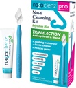 Pro: Kotak Pembersihan Nasal - Gentle Wand & Nasal Antiseptic Gel, Nose Cleaner dan Nasal Moisturizer untuk Dry Nose & Sinus Relief (Mint 1 Count, sampai 120 menggunakan)