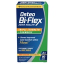 Osteo Bi- Flex Glucosamine Triple Strongth Suplement Plus Turmeric Supplemen Curcumin for Joint and Range of Motion, 40 Day Supppply, 80 Table Coated, Suplemen Kesehatan Gabungan