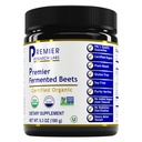 Premier Research Labs Premier Fermented Beats - Beet Root Powder Fermented, Organic Feriring Beets for Men & Women, Beetroot, Nitrate, Dukungan Tekanan Darah, USDA Organik - 6.3 Oz Jar