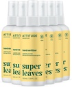 Santizer TAKTIDE Hand Spray for Dewasa dan Anak-anak, EWG Verified, Kills Bakteria dan Germs, Vegan, Lemon Leaves, 3.38 Fl Oz (Spray Bottle) (Paket 6)