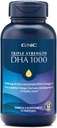 GLC Triple Strength DHA 1000 Omega 3 Suplement, 10000mg DHA, Sufforts Brain Development and Healthy Vision, 45 Softgels