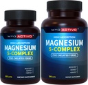 60ct + 120ct - MyoActivo 5-in- 1 Magnesium Kompleks - Asorpsi Tinggi - Didukung Magnesium