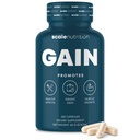Gain 124; Appetite Booster, Perkembangan Muscle, Weight Gain, dan Ditraffic Pills for Men and Women to Eat More Avertine & Natural Herbs Supplemen 120 Capsules