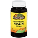Nature 's Blend Niasin Timed Rilis 500 mg 500 mg 100 Tab