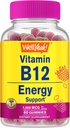 Welly Vitamin B12 1000mcg Gummies - untuk Energi, Mood, Metabolisme dan Dukungan Sistem Imune - Vegan Friendly dan Gluten- Bebas, GMO Bebas dan Dokter Disarankan - 60 Gummi