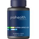 ProHealth Alpha Lipoic Acid High Potency 10000mg Promoses Metabolisme, Muda Looking Skin, dan Cellular Energy. Perkelahian Fatigue dan Otak Kabut melindungi Hati, Otak, dan Kesehatan Hati. 30 pelayan.